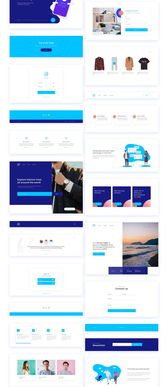 Sketch格式網頁設計模板素材 網絡技術開發者的效率利器